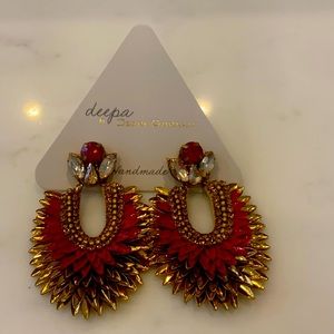 Gorgeous Deepa Gurnani statement earrings